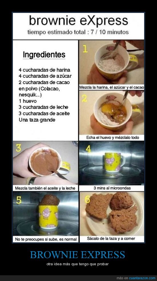 brownie,probar,instantaneo
